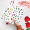 Customized High Quality Waterproof PVC Adhesive Stickers with UV Coating for Advertising Labels (Round Shape)